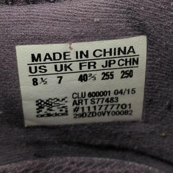 Adidas Cosmic Boost Womens Shoes Size 8.5 Purple - Picture 7 of 7